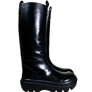 Proenza Schouler Storm Platform Boots – Black Leather | NWT | 10US / 40EU